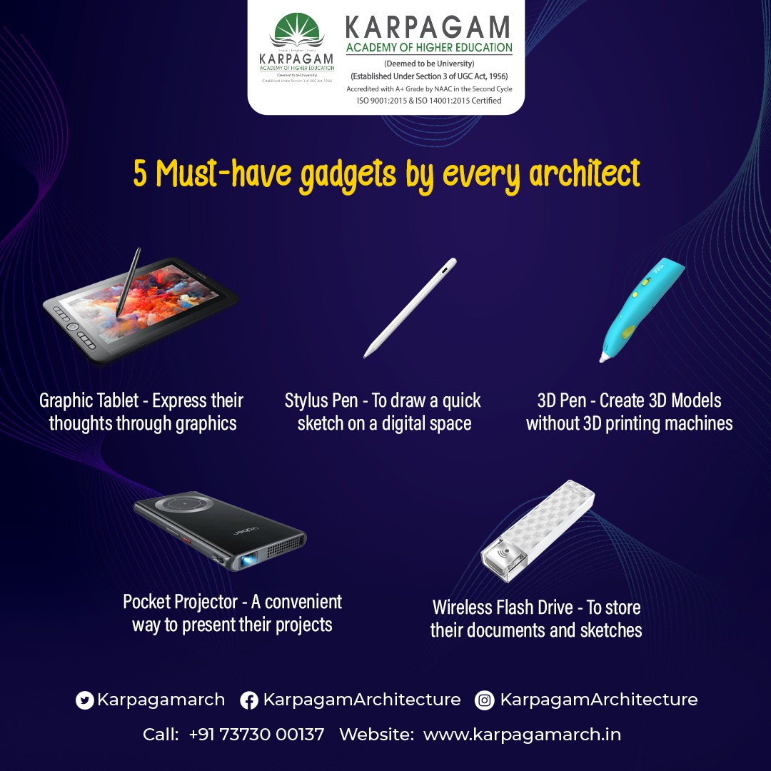 wekarpagamarch's tweet image. Discover the game-changing gadgets that every architect needs in their toolkit. These must-have devices empower architects to unleash their creativity, enhance precision, and bring their visions to life. 

#architecture #architecturetools #architectureterm #architecturelove