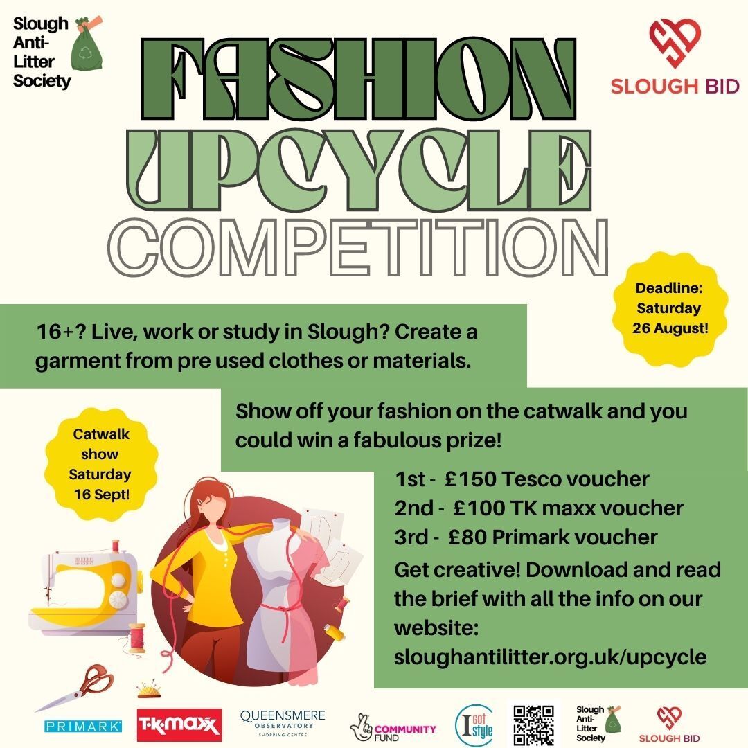 Want to win a £150 Tesco voucher? Get creative, join the Free Fashion Upcycle Competition and you might win this or other prizes! 💚 But hurry! Deadline for entries is Saturday 26 August
