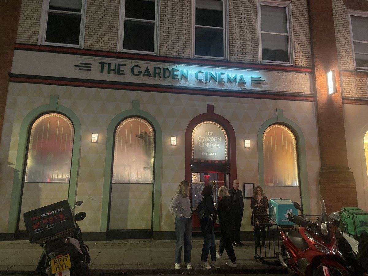 Happy to have joined <a href="/TheGardenCinema/">The Garden Cinema</a> -an excellent deal for a truly independent cinema. While taking a snap of <a href="/Hillbillyfilms/">Hillbilly Films & TV</a> <a href="/CairoCannon/">cairo cannon</a> outside (after seeing The Virgin Suicides) the man in the background called my name and it was <a href="/FilmFan1971/">Matthew Turner</a> Film lovers of the world unite!