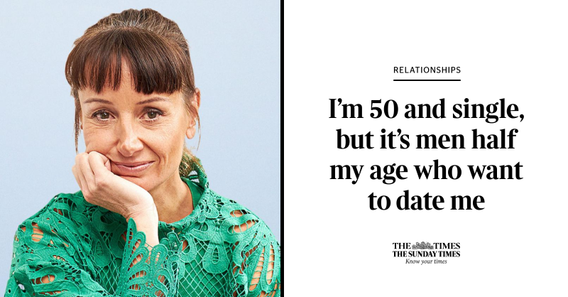thetimes's tweet photo. After divorcing her partner of 19 years, Helen Down found the pool of eligible midlife men to be very shallow. Luckily, many younger ones were eager to step in