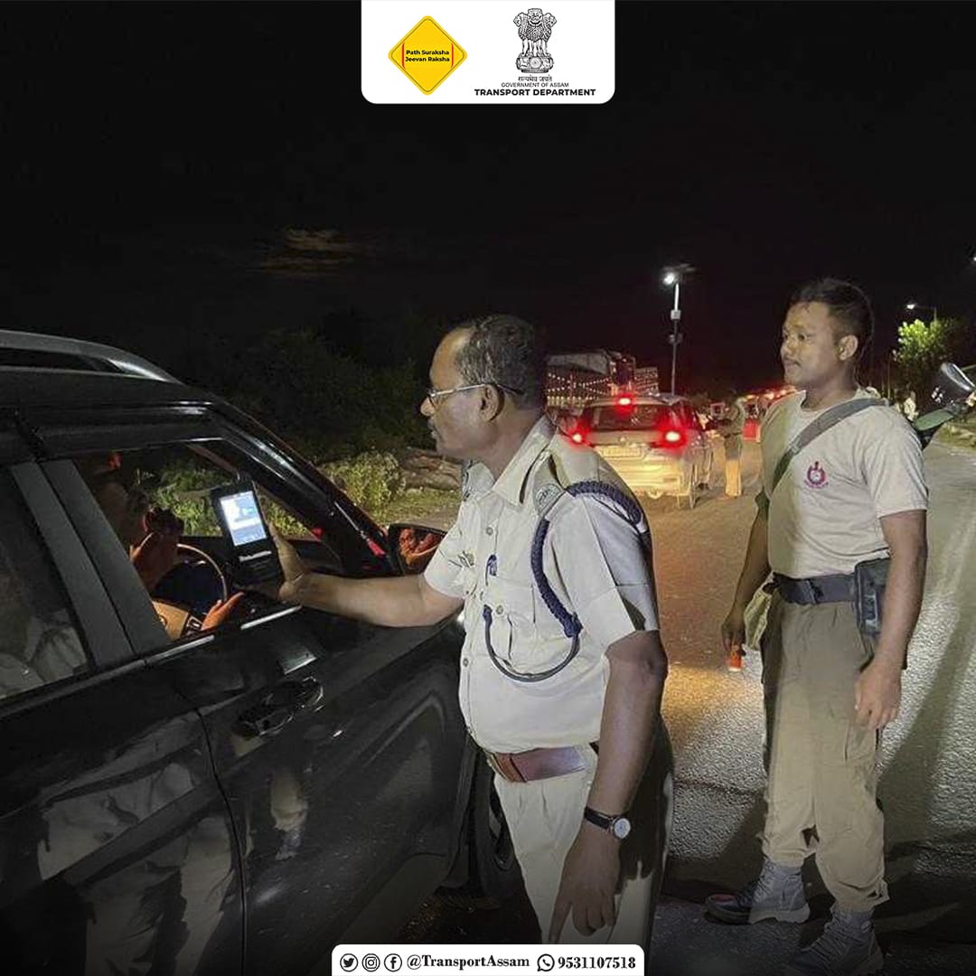 OfficeDibrugarh's tweet image. Enforcement drive against Drunk Driving in Dibrugarh with checkpoints, penalties, and public awareness initiatives to enhance road safety

#EnforcementDrive #DontdrinkandDrive #RoadSafety