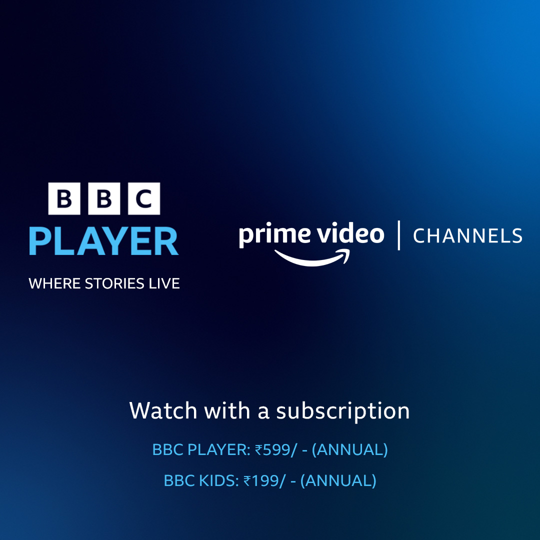 BBCStudiosIndia's tweet image. One platform for all your favourite BBC Studios Shows is now LIVE. 
Subscribe to BBC Player on Prime Video Channels today! 

@BBCStudios @PrimeVideo @PrimeVideoIN

#BBCPlayer #WhereStoriesLive #BBCStudiosIndia