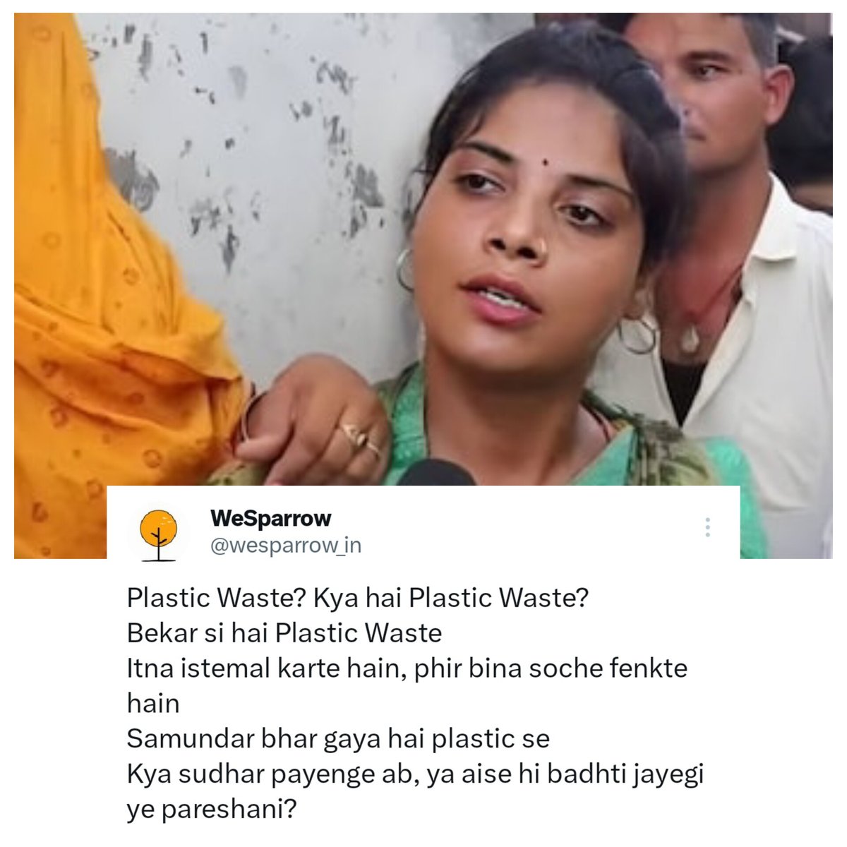 thewesparrow's tweet photo. Read this in her voice 😂🌍🌿
#ClimateCrisis #SeemaHaider https://t.co/mahnN9UqcI