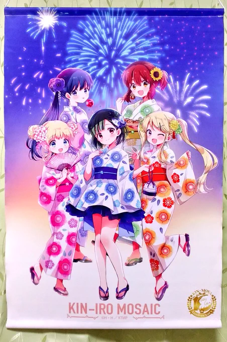 さらにきんいろモザイクのアニメ10周年POP-UP SHOP+ミニ展示へ  原悠衣先生の地元開催ということで描き下ろされたイラスト、良すぎてヤベェ…!!!