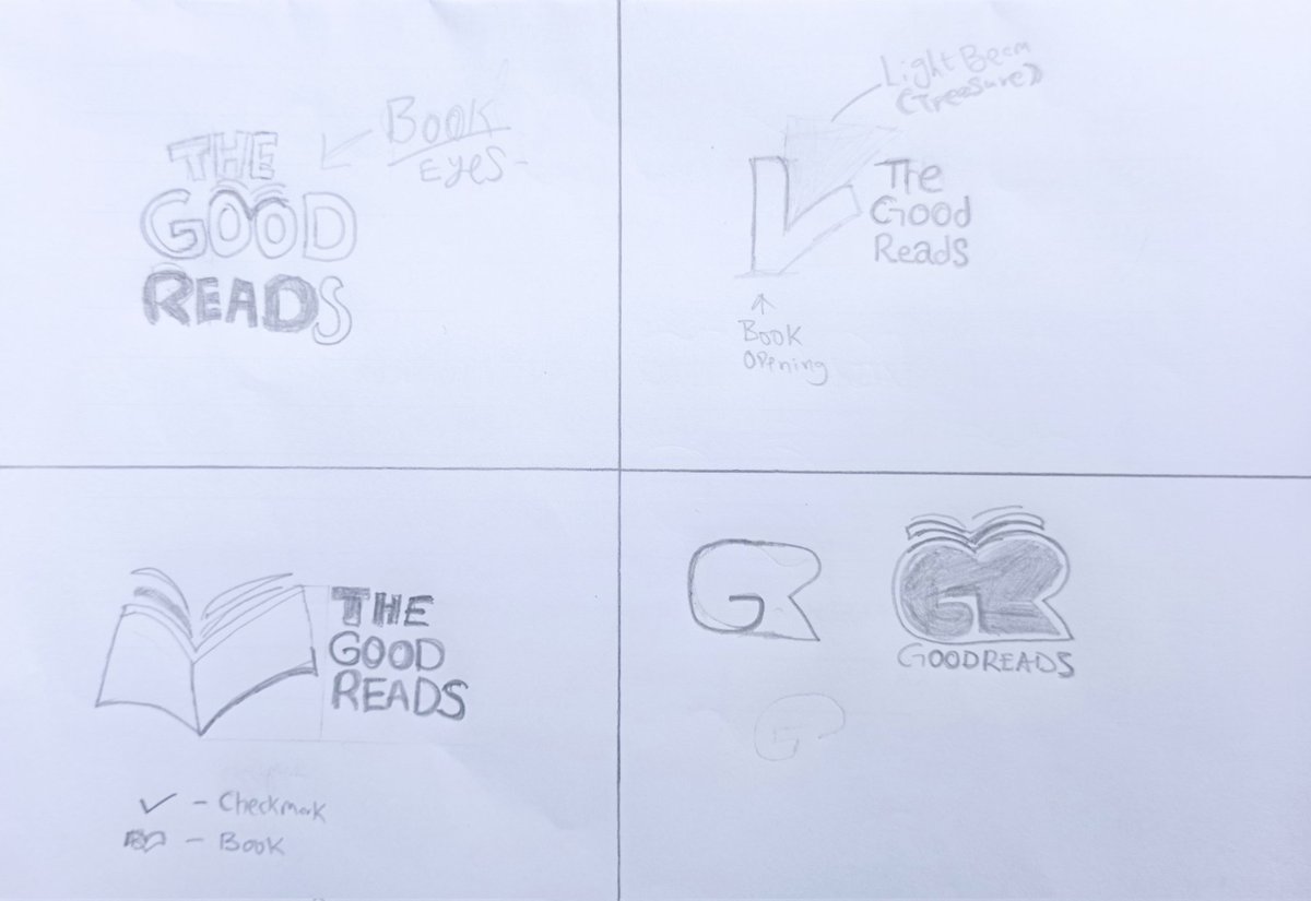 the_sirme's tweet photo. Don't get it twisted π₯²
This is yesterday's Design Challenge, one of these logos will come alive soon. This sketches were gotten from yesterday's moodboard for Good Reads Book Club logo.
Which would you want to see alive?
#DLDesignChallenge #Day10 #BrandDesign #GraphicDesign https://t.co/LXLdLCjhfh