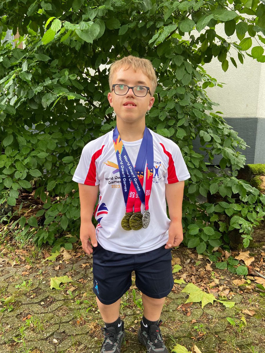 Big shout out to Joshua who has taken gold and silver out in Germany for the World Dwarf Games! Great effort <a href="/WelshAthletics/">Welsh Athletics</a> <a href="/dsw_news/">Disability Sport Wales</a>