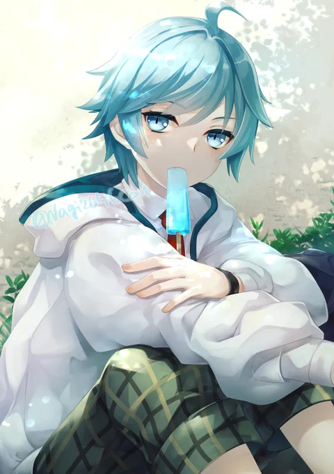 しばらく仕事絵漬けになるから夏っぽいイラストを過去絵からチョイスしておいておくね…!