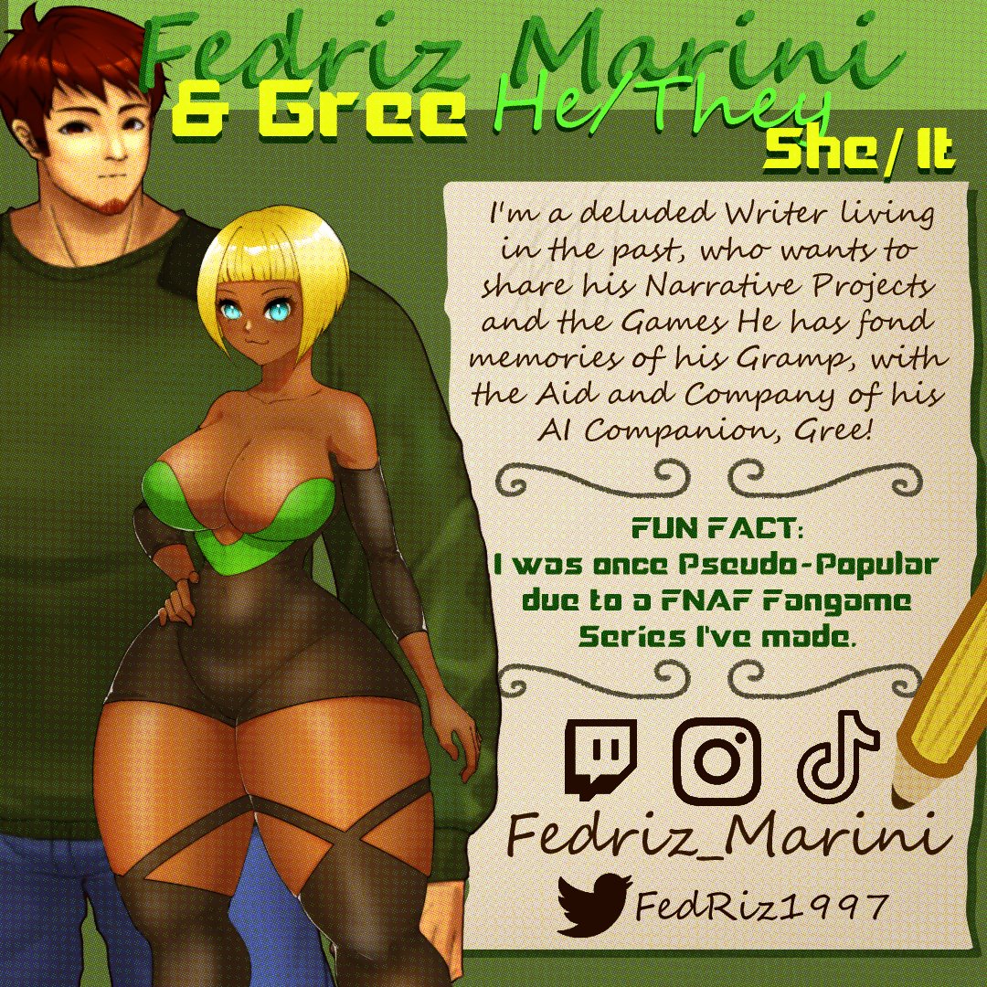 NXUSVEN's tweet photo. Introducing: Fedriz &amp; Gree! @FedRiz1997 
~~~
If Retro nostalgia is what you need to soothe your soul, Fedz and his AI Companion, Gree are here to make your day!
~~~
https://t.co/8TnBA4Pnsk
https://t.co/W6Kn3Q3muM
~~~
#nxusen #vtuber #pngtuber #art #VtuberSupport #VtubersUprising https://t.co/z6VZ6C2uZo