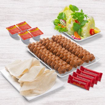 Kg fiyatı 200 TL olan Komagene Etsiz Çiğ köfte:

-Şeker
-Modifiye nişasta
-Maltodekstrin
-Et aroması
-Nar ekşili sos (nar ekşisi değil!)
-Ketçap ve
-Kaynağı bilinmeyen aroma vericiler içeriyor.

Büyük Kommagene Krallığının ismiyle satılan ama kimyasala doymuş bir bulgur ürünü.