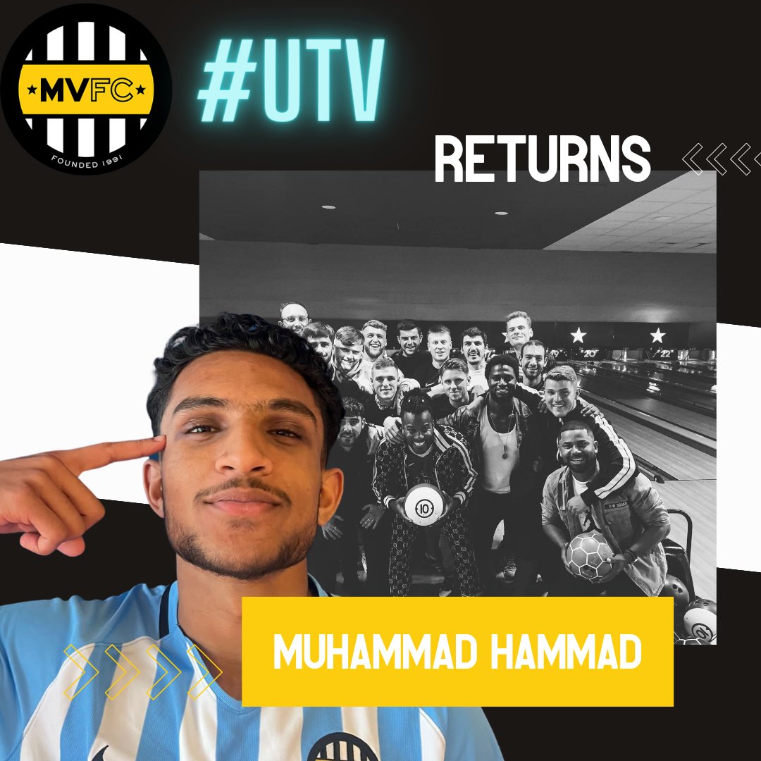 MontpelierVilla's tweet photo. RETURNS ✍️

1/1

Muhammad (Mo) Hammad returns!

@TheSCFL 
@SussexCountyFA 

#UTV https://t.co/0sIfjsYdFp