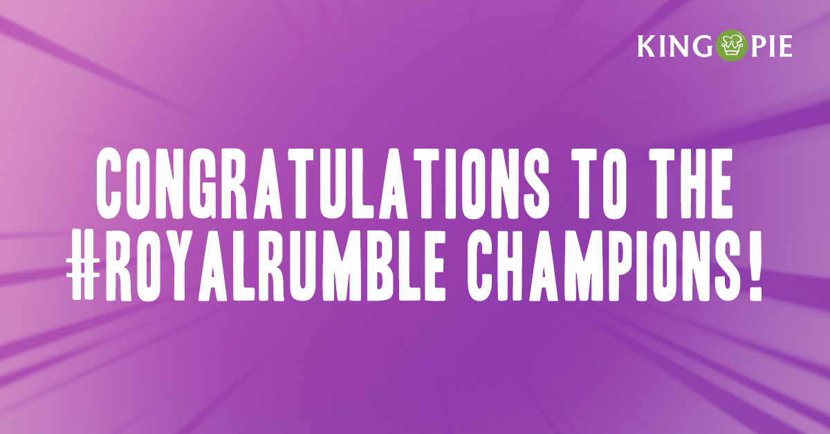 Congratulations Mpho Kohza, Happy Precious Gwala, Thapelo Mnguni and Ramona Moodley! You’ve taken the #RoyalRumble Champion titles!​ Enjoy your prize!