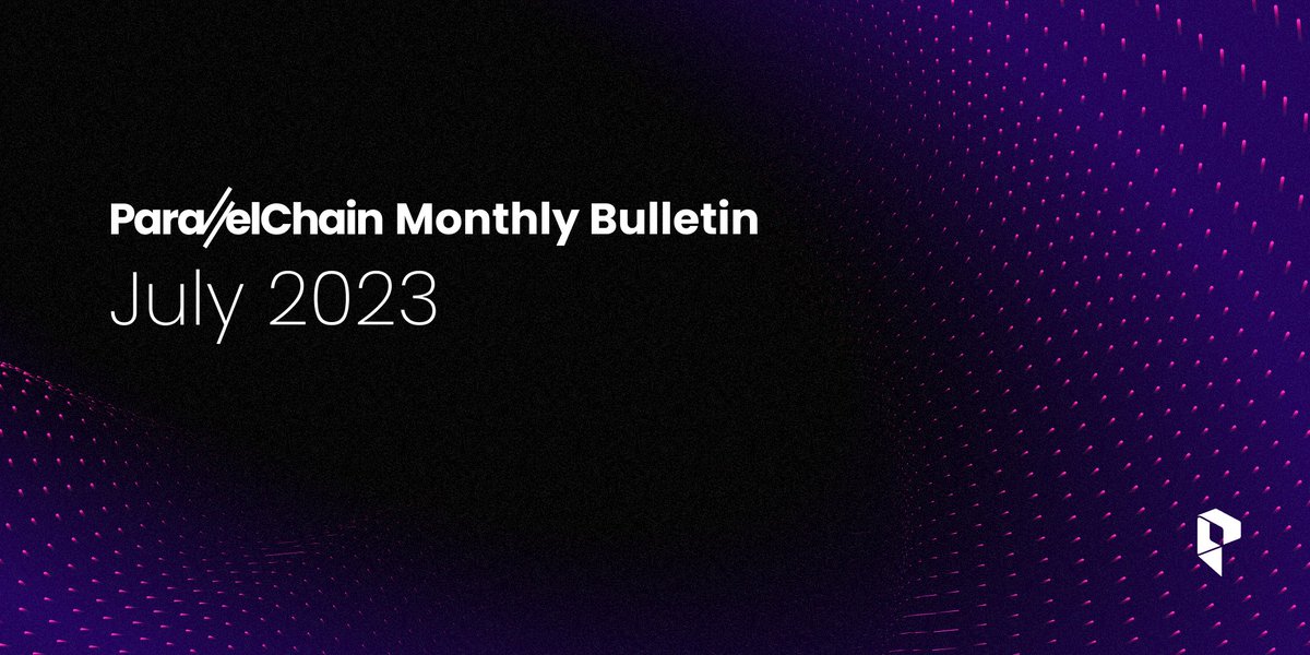 ParallelChainLB's tweet photo. We wrap up the month of July by summarising the community and technical updates on this month’s ParallelChain Monthly Bulletin! 📑

1️⃣ Second CEX Listing of XPLL
2️⃣ Javascript Library Updates
3️⃣ Updated Developer Tools��  

Learn more 👇
https://t.co/Ya2tHot8Bp https://t.co/cUB13yliNq