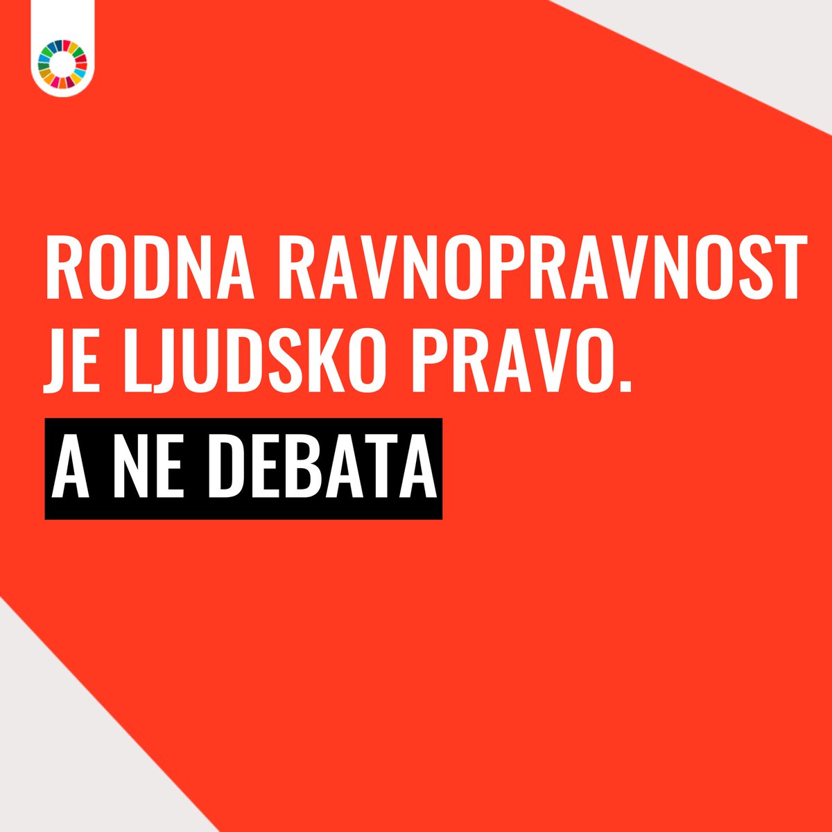 UNSerbia's tweet photo. 5️⃣9️⃣ godina će biti potrebno za ostvarenje rodne ravnopravnosti u 🇷🇸, u odnosu na trenutni napredak. 👭

🔴Jedino kroz osnaživanje žena i devoj��ica, uključivanje zajednica, rušenje stereotipa i predrasuda i kroz rad sa institucijama i organizacijama možemo postići #SDG5 
#ActNow https://t.co/hIe6c2PDJQ