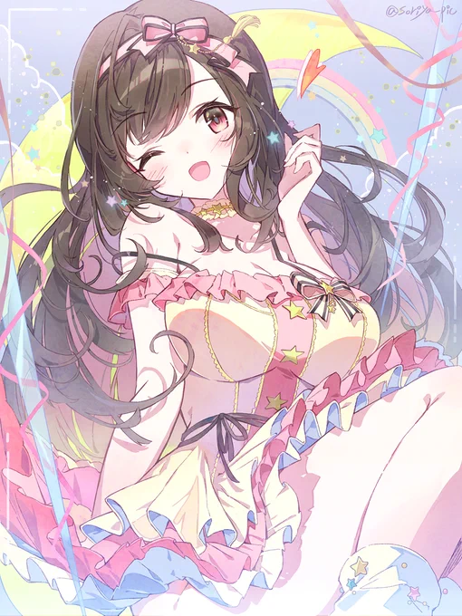 ふわふわ恋鐘  #月岡恋鐘 #シャニマス