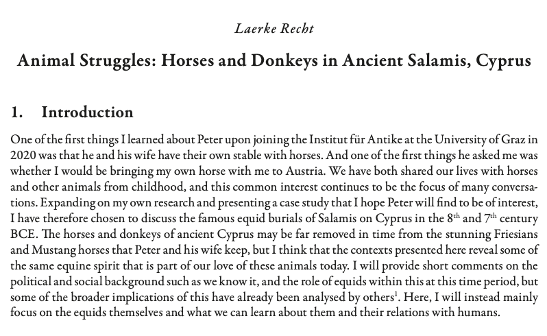 tspiritedhorse's tweet photo. New publications! (email or message for pdfs) #Cyprus #humananimalrelations https://t.co/z3SadslVtH