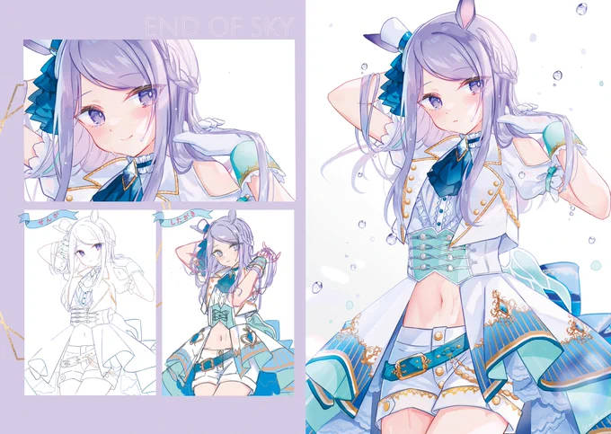 【#C102 新刊告知】  Mejiro oshi (めじろおし)の通販予約が開始しました!  描きおろしを含め56Pの大ボリューム!特殊紙を使用した豪華仕様です!よろしくお願いいたします メロンブックス