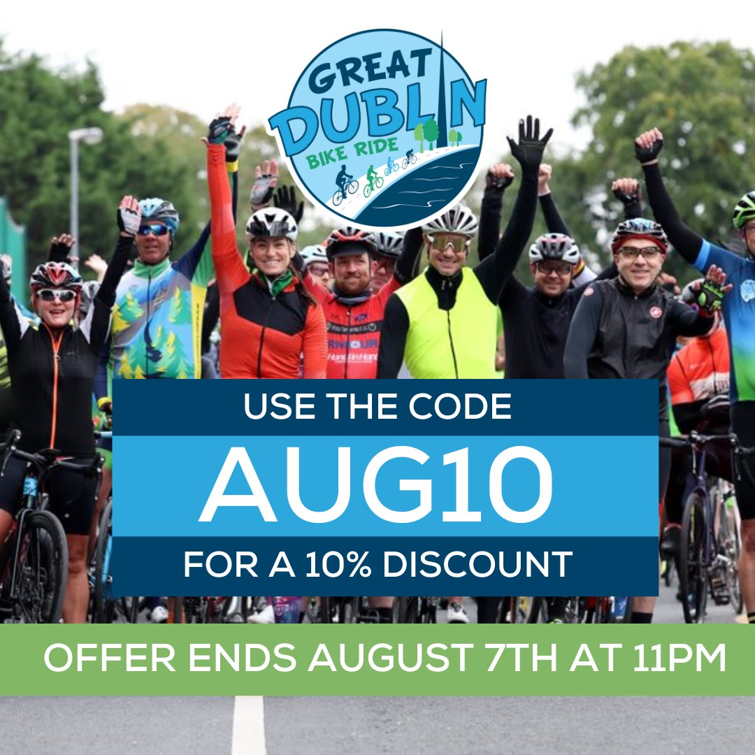 🚨August Bank Holiday Discount! Use Code at Checkout: AUG10🚨

Don't Miss Out on the August Bank Holiday Discount Code! Offer Ends Monday 7th August at 11pm.

Use code 'AUG10' and Register here - eventmaster.ie/event/Awr5SjlI… 🎟