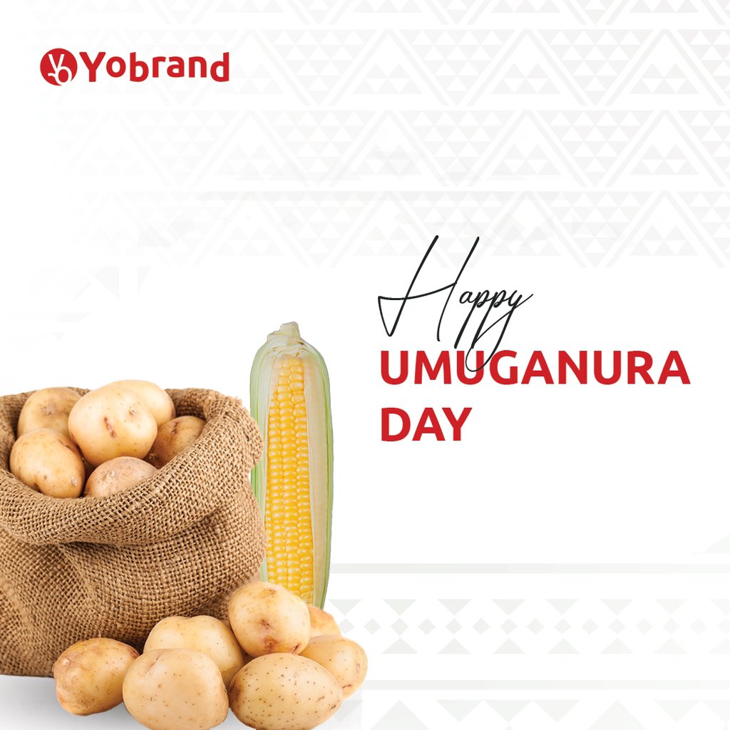 yobrand_'s tweet photo. Celebrating Umuganura Day with Joy and Unity 🌾🎉 Wishing you a harvest of happiness, prosperity, and togetherness on this special occasion. 
Happy Umuganura day to all 🌽🍃 
#umuganura #harvestofjoy #yobrandgroup https://t.co/3lmlzYZ2Ve