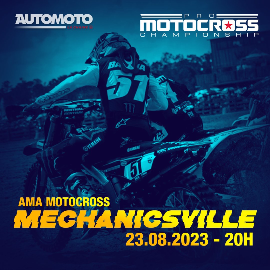 chaine_automoto's tweet photo. Mechanicsville 🔥
Ne manquez pas la suite de la compétition #AMAMotocross mercredi 23 aout à 20H sur Automoto la Chaîne https://t.co/QJvxdykBha