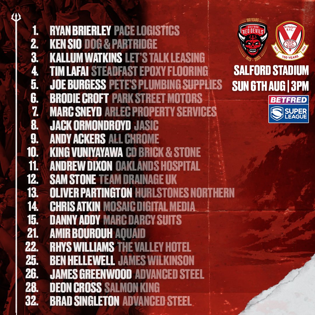 Salford Red Devils 👹 tweet media