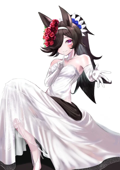 ウェディングライスシャワーさん! #ウマ娘 #ライスシャワー