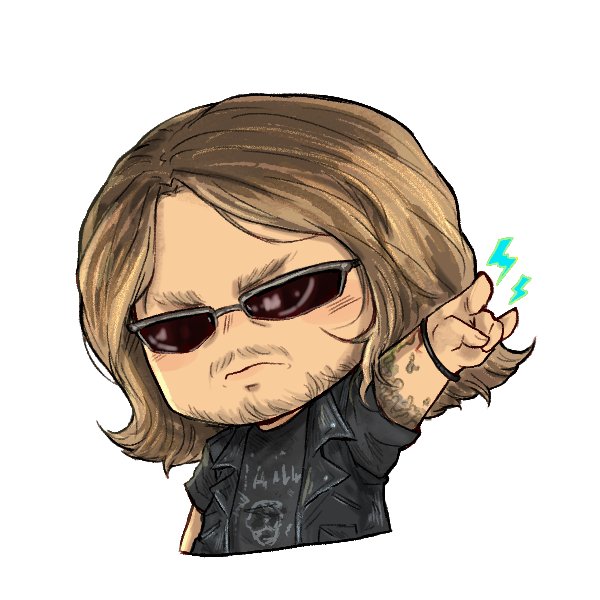 наконец-то могу и хочу показать свой вклад для нереального проекта <a href="/bagrov_box/">Багровый Бокс</a> 🦒⚡️
карточка-полароид и три стикера

было интересно работать с такими талантливыми людьми🤘❤️‍🔥