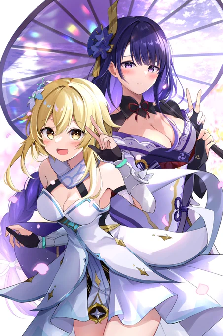 仲良し蛍ちゃんと影ちゃん #原神