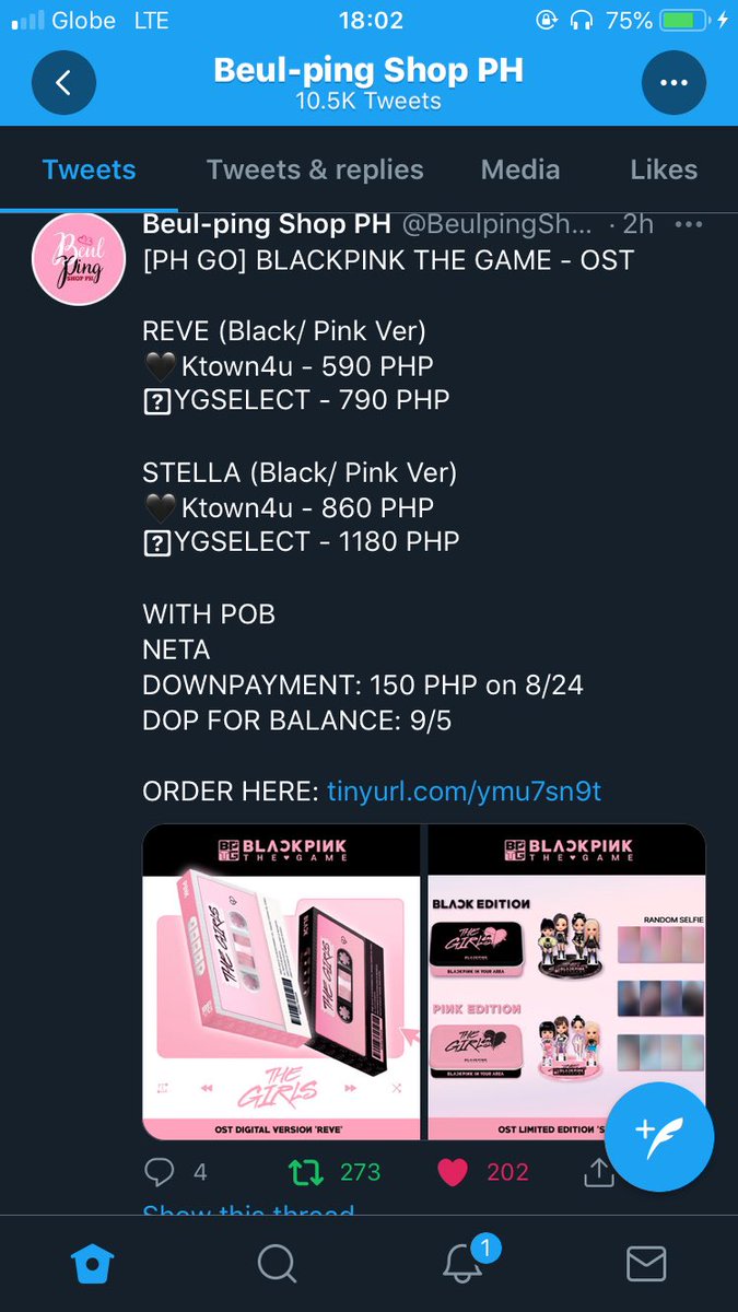 _jnrjkim's tweet photo. @BeulpingShopPH Done po. Thank you po for the giveaway amd goodluck to all!💗 https://t.co/qP85Z7EpP6
