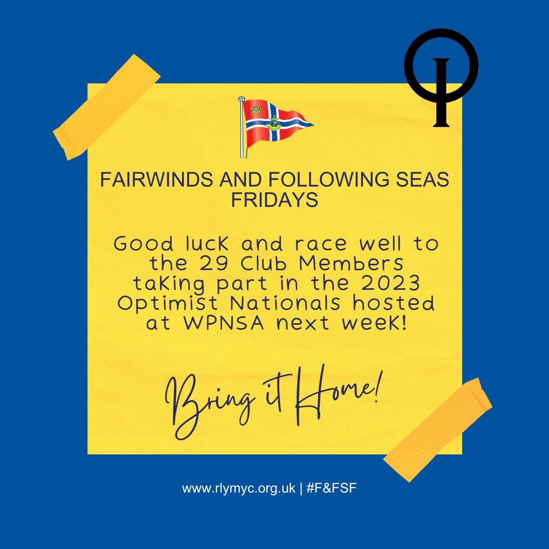 RLymYC's tweet image. Fairwinds and Following Seas Fridays: Good Luck to all our  junior members at this year's @IOCAUK @Savills @GillMarine Nat Champs hosted by @WPNSA The Opening Ceremony begins on Sun, followed by 5 days of racing. Race Well, we'll all be rooting for you! #FFSF #teamlymo
