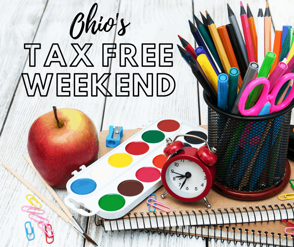 jeff_lanenews's tweet photo. This is Ohio's tax-free weekend.  Back-to-school supplies and clothing will not be subject to sales tax.  You don't have to be an Ohio resident to take part. https://t.co/jf0flqSXF8