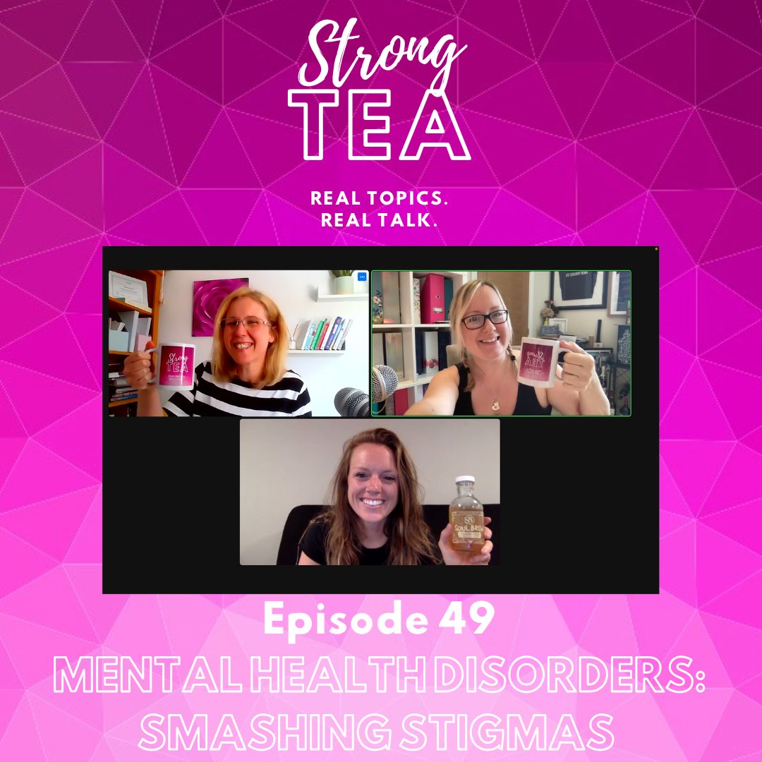 strongteachat's tweet photo. The wonderful Brooke Miller joins us all the way from Wisconsin to discuss her journey with OCD, eating disorders, panic attacks, panic disorder and Bipolar disorder to help educate and inform others. 
https://t.co/9HNToXDGSP 
#MentalHealthAwareness #Podcast #Bipolar #OCD https://t.co/qawWV5Kf4I