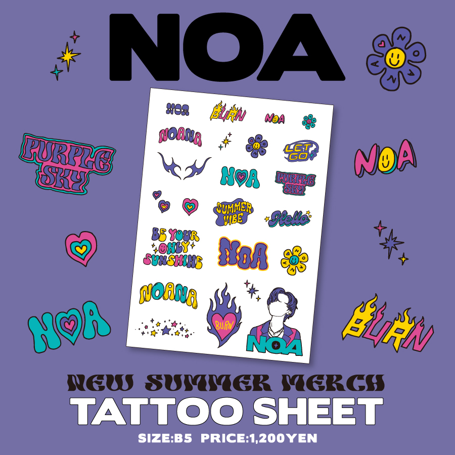 NOA 1st LIVE "NO.A"ツアーTシャツ