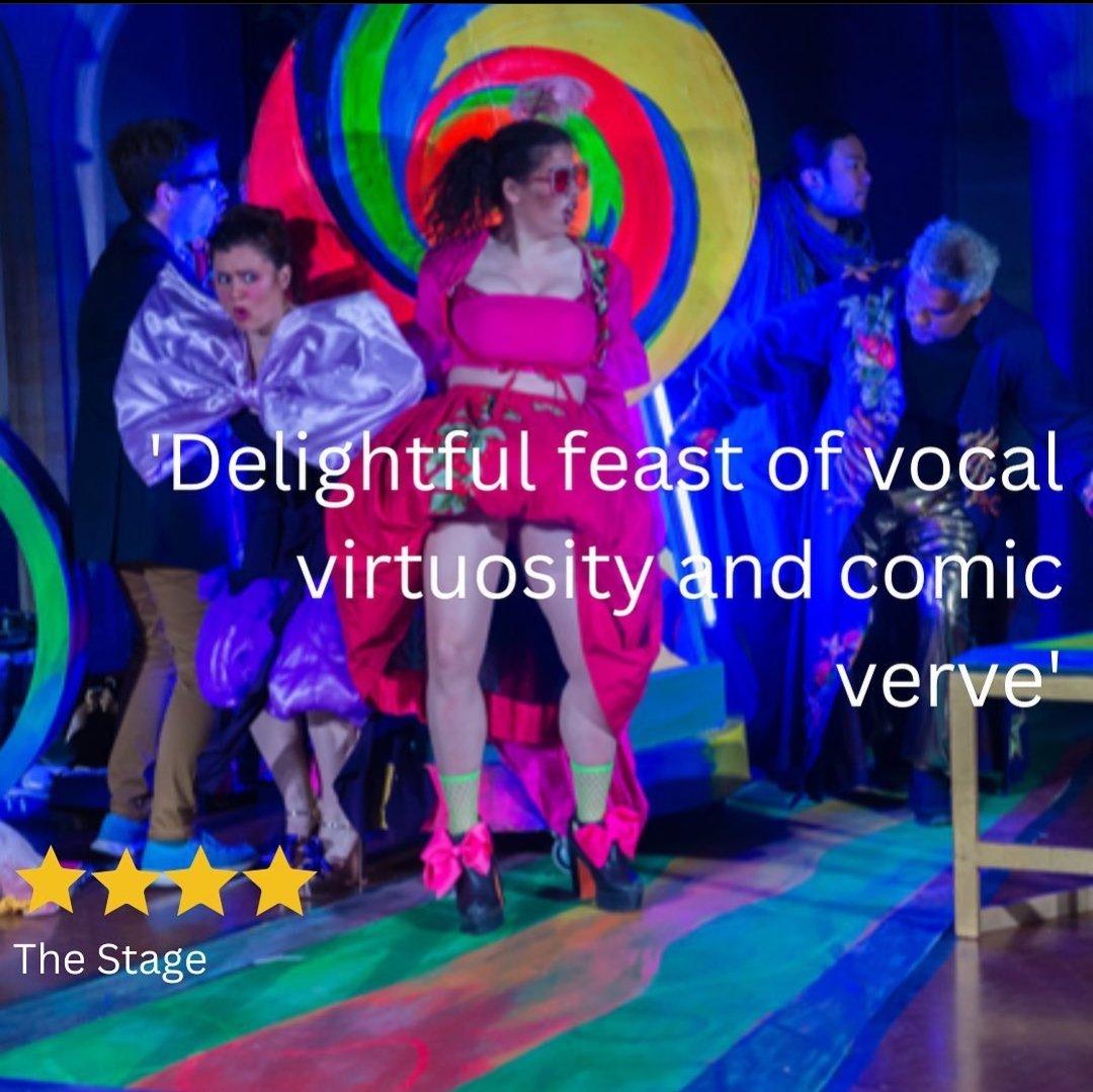 'As charming as the Prince himself' (The Stage), last Cenerentola shows at the Arcola Theatre tonight and tomorrow night!
Use the code "CENFLASH" when you book at arcolatheatre.com. 
for £10 off best/standard seats (and £5 off value seats).