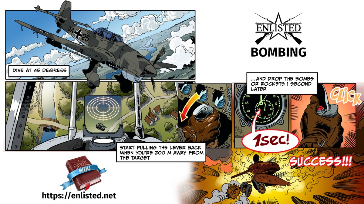 EnlistedGame's tweet photo. One note for future fighter aces 😎 https://t.co/05nYhLt3DZ