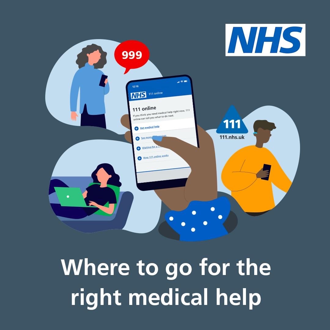SWBHnhs's tweet photo. This week some services will be affected due to strike action. Please continue to come forward for #NHS care — if you need medical help use 111 online, and in emergencies, please call 999. https://t.co/riGInM3v9j