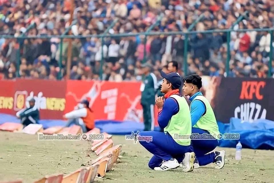 leenesh_king's tweet photo. We might have criticized you when you didn’t perform on the field, but we all love you from our inner heart. Your dedication will inspire all the youths. Hope you will continue to serve Nepal cricket from any ways you prefer. Best wishes for the future legend! @gyanu_gm11 🙏 https://t.co/3FbP6L57NQ