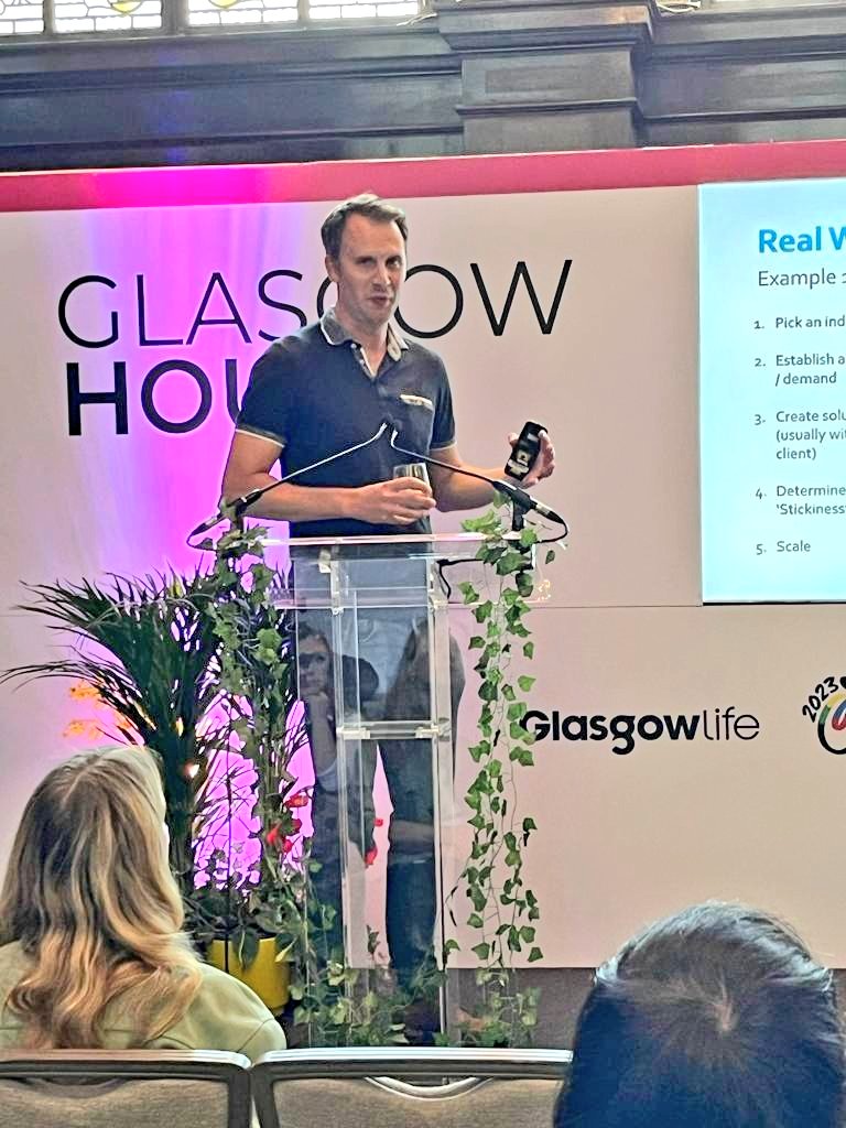Huge thanks to all of our Warming the Wheels Networking Breakfast speakers today celebrating how Glasgow is a world leader in innovation across the sectors. #GlasgowHouse #PoweroftheBike