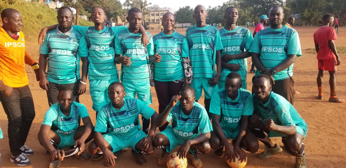 Team building initiative has now risen to a football team, a force to reckon with. Introducing the Ipsos Uganda football team; with skills that rival Messi’s and the coolest jerseys, we are ready....and we are coming to take over @corporateGamesU. Watch this space!!! #Ipsos