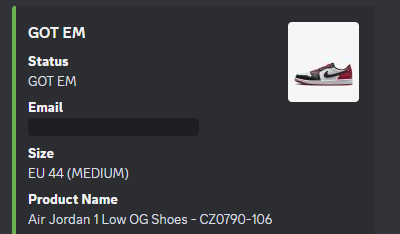 🤖:  <a href="/utools_/">uTools</a> <a href="/usnkrs/">USNKRS</a> <a href="/usnkrs_success/">USNKRS Success</a>
🌐:  Brightdata
🙋‍♂️:  <a href="/LazyMails/">Lazy Mails</a> <a href="/Swish_Accounts/">The Old King Of Sneakers</a> <a href="/SincinityAccs/">Sincinity</a>