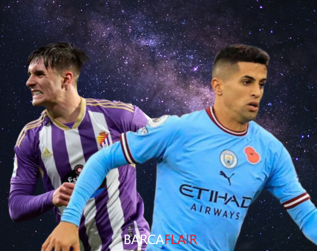 BarcaFlair's tweet photo. Fresneda or Cancelo? Experience vs Potential! I would choose Cancelo, then buy Fresneda in a few years. opinions? https://t.co/FvSRsu1fp6