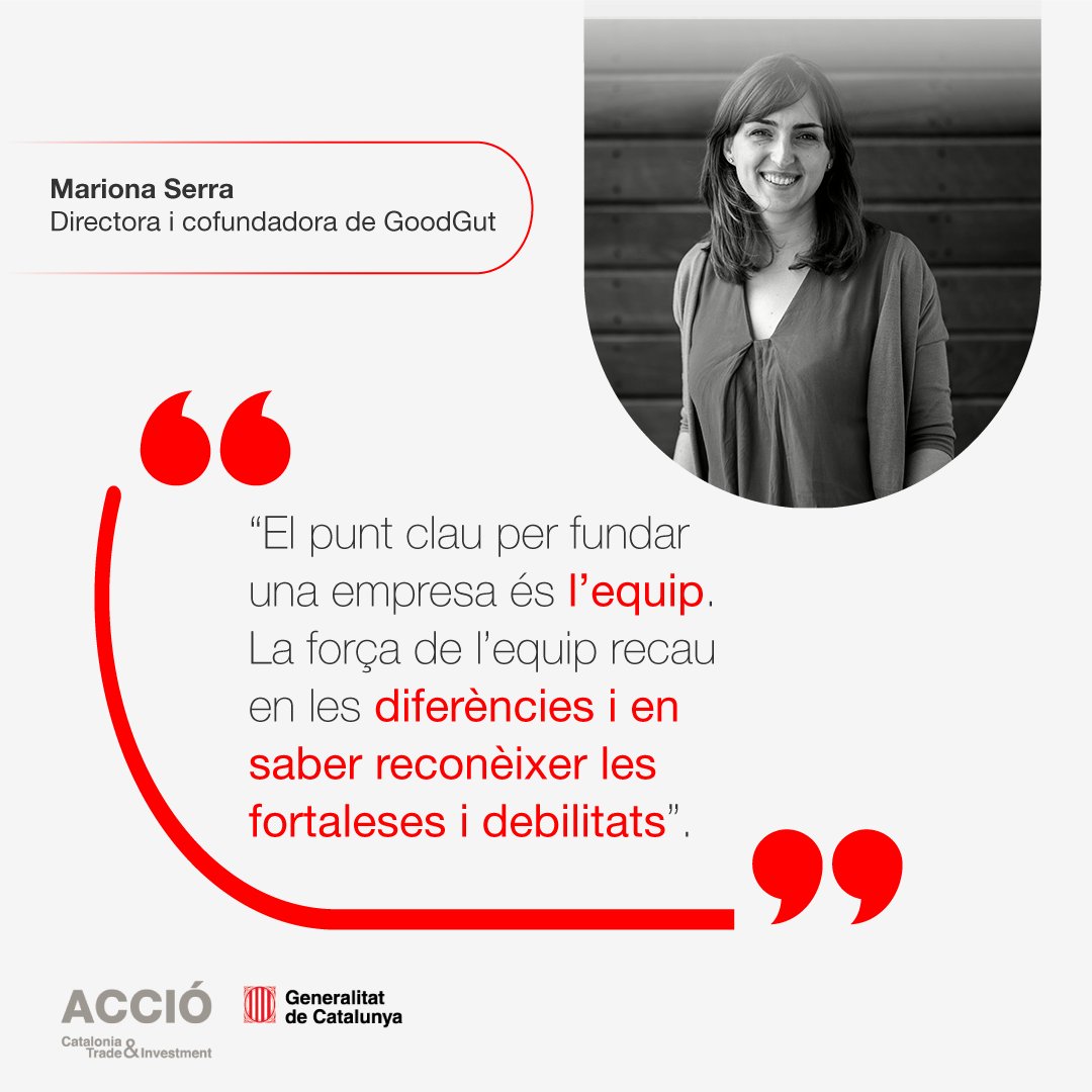 ✅ Vols conèixer les 8 lliçons que necessites per triomfar al mercat biotecnològic?

Fa unes setmanes, <a href="/marionaserpag/">Mariona Serra</a> de <a href="/Good_Gut/">GoodGut</a>, compartia tots els detalls de la seva experiència en 8 consells per tenir-hi èxit. #RecullACCIÓ

Descobreix-los ⤵️
accio.gencat.cat/ca/serveis/ban…