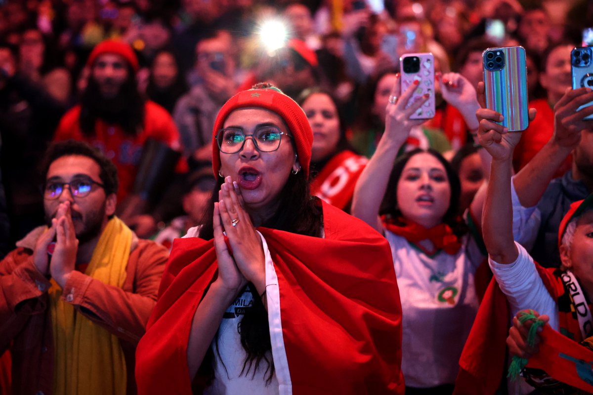 fifaworldcup_ar's tweet photo. كيف حال صناع المعجزات اليوم؟ 🇲🇦👀

#BeyondGreatness | #FIFAWWC https://t.co/2HbkIrQndI