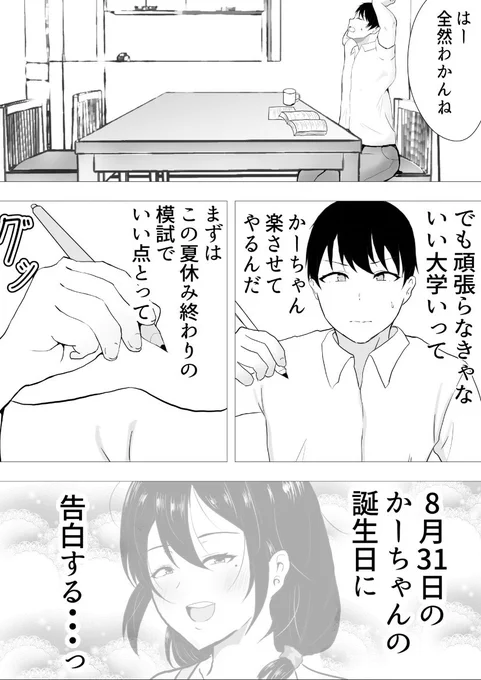 息子が勉強を頑張っている最中… 