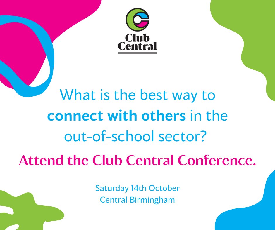 Connection.  It helps us learn.  It helps us understand.  It gives us ideas.  It provides a sense of community.  When you attend the Club Central Conference you will connect with over 100 like-minded individuals. 

Feel connected and book your space today.
clubcentral.org