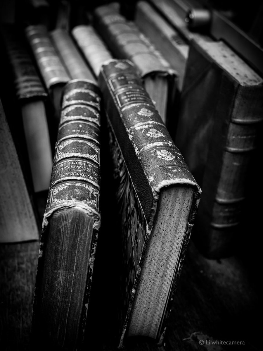 Lilwhitecamera's tweet photo. 📸 #LilPhotoFriday
J'ai toujours une petite fascination pour les livres anciens. Avant même de lire une ligne je suis déjà attirée par la texture de la couverture en cuir usée l'odeur du papier et la couleur des pages jaunies...
Ici le Marchand de livres et son trésor 📚 https://t.co/OHZMkVDeBf