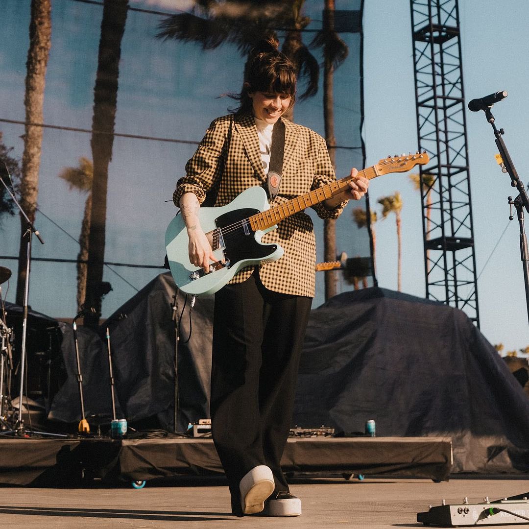 'Donate to the @ teganandsarafoundation and be entered for a chance to win a signed guitar! More info – link in bio.' - Tegan and Sara on Instagram on August 3, 2023 instagram.com/p/CvftDdhpsU7/