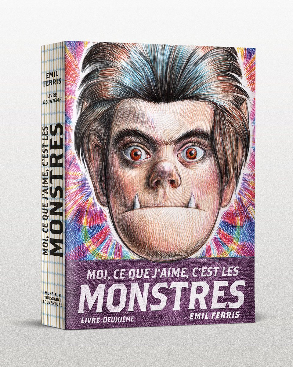 Aujourd'hui, c'est l'anniversaire d'Emil Ferris, mais c'est elle qui nous fait un cadeau : la suite de Moi, ce que j'aime, c'est les monstres (livre deuxième, donc) sortira – si tout se passe bien – en français au second semestre 2024, et ça, c'est une nouvelle qui fait plaisir.
