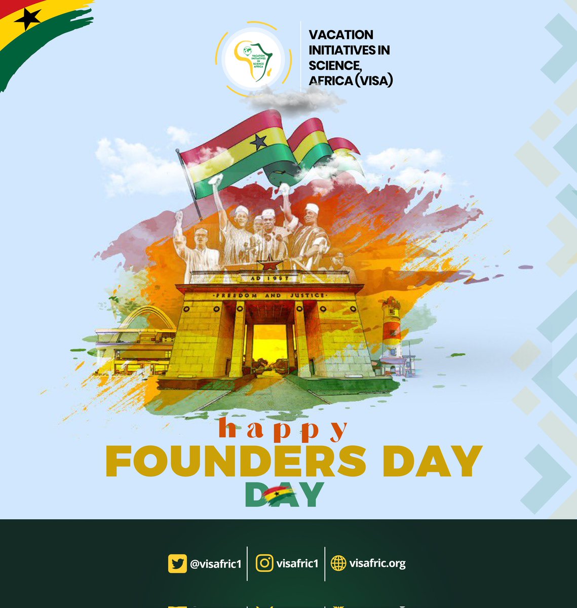 Recognizing the efforts of the people that stood against all odds. 

Happy Founders' Day.

#FoundersDay #VISAtoscience