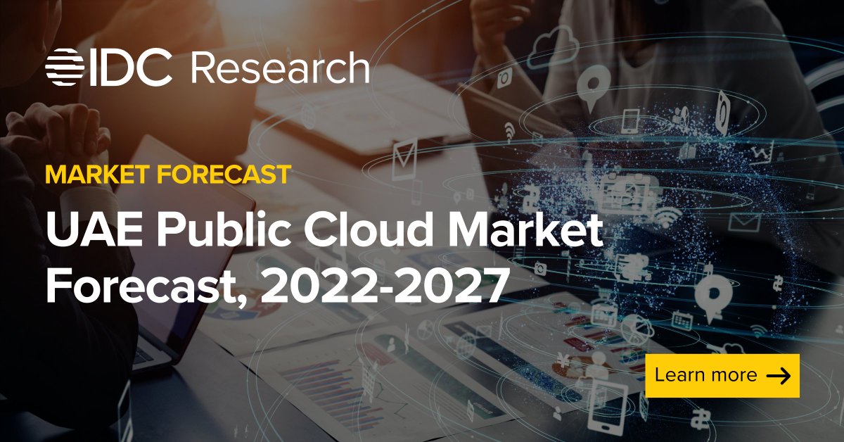 🚀🇦🇪 <a href="/IDC/">IDC</a> Market Forecast: UAE Public Cloud Services 2022–2027 📊 UAE leads MEA's cloud adoption with #DataSovereignty &amp; in-country datacenters. Embrace hybrid multicloud for sovereignty focus. #IDCResearch

shorturl.ac/7b6ua
<a href="/ManishRanjan098/">Manish Ranjan</a>