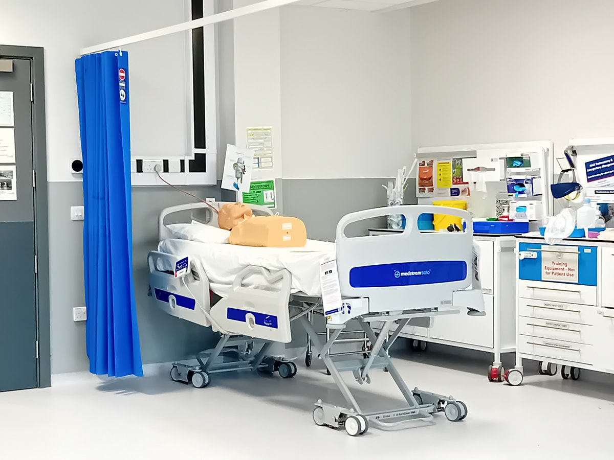 Skills lab day today. So far NG insertion, NG care and use, venepuncture and cannulation skills assessed plus a quick practice with high flow nasal oxygen. The mannequins are ready for more!